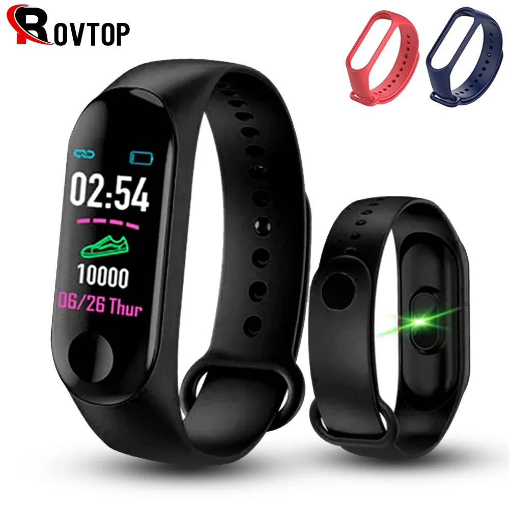Мужские Смарт часы Rovtop M3 Plus спортивные электронные смарт с шагомером