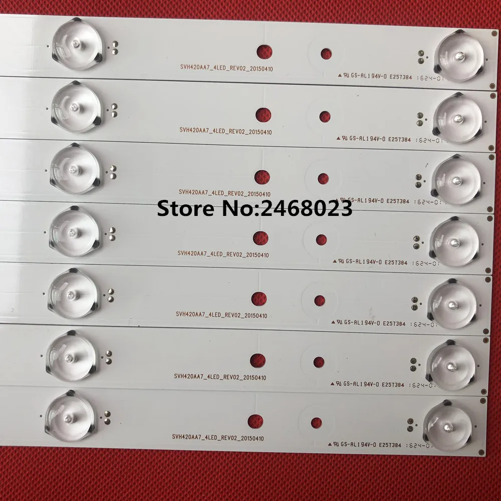 7 шт./компл. светодиодный подсветка полосы для HISENSE SVH420AB2 SVH420AB3 SVH420AA7_4 43H7C 43H7C2 LC