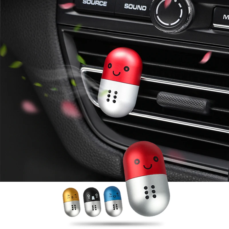 1 шт. освежитель воздуха для автомобиля из сплава ароматерапия Твердый состояние