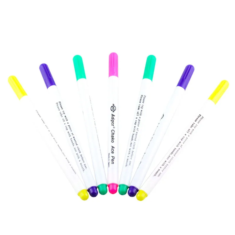 

1~100Pcs Sewing Accessories Patchwork Needlework Water Erasable Pens Fabric Markers Soluble Cross Stitch Chalk Tool Pencil
