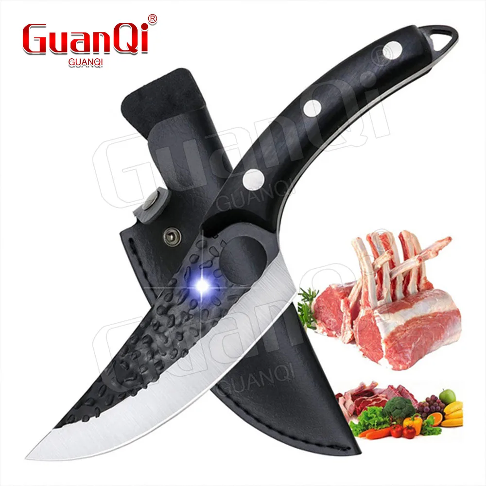 Fishing Knife Meat Cleaver Outdoor Cooking Cutter Butcher Kn