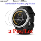 2 шт.лот, закаленное стекло для Garmin Vivoactive3 9H 2.5D, Премиум Защитная пленка для Garmin Vivoactive 3 Trainer, Смарт-часы