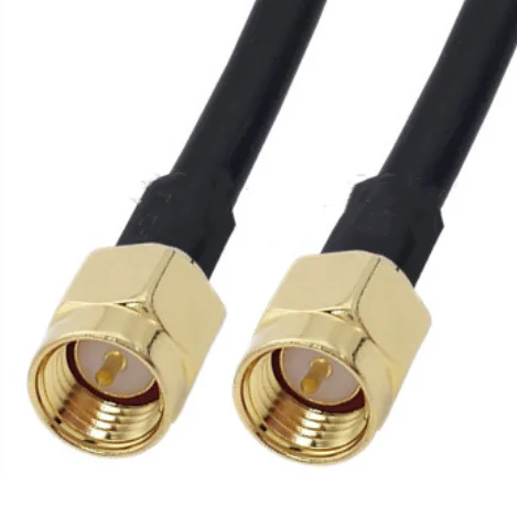 

RG58 Cable SMA Male to SMA Male Coaxial Connector WiFi Antenna Extension Pigtail jumper cable
