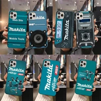 green toolbox makita phone case for iphone 13 12 11 pro mini xs max 8 7 plus x se 2020 xr cover