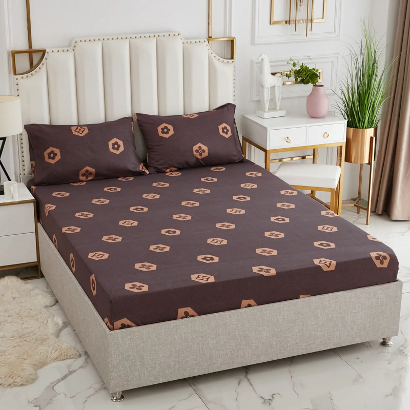 Натяжные простыни с эластичной резинкой регулируемый чехол для матраса приятный