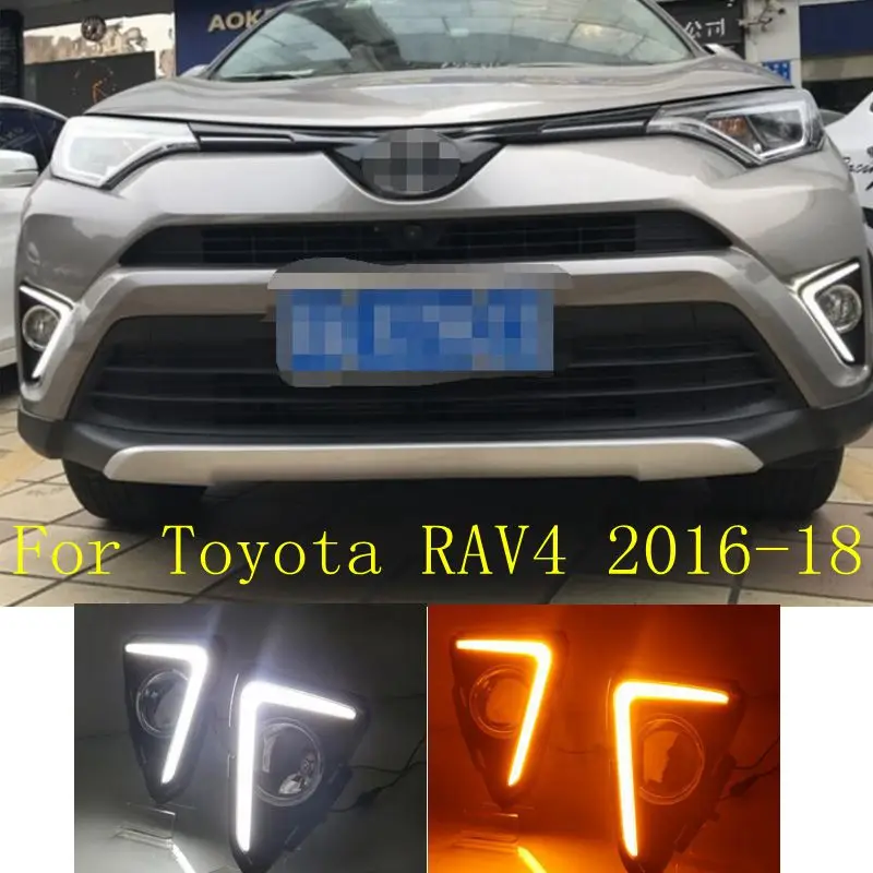 1 набор Автомобильный светодиодный DRL Дневной Бег светильник противотуманный
