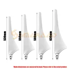 Лопасти для турбины, 580 мм, 630 мм, для горизонтального ветрогенератора, нейлоновые лопасти 300 Вт, 400 Вт, 500 Вт, 600 Вт, лопасти для ветрогенератора сделай сам