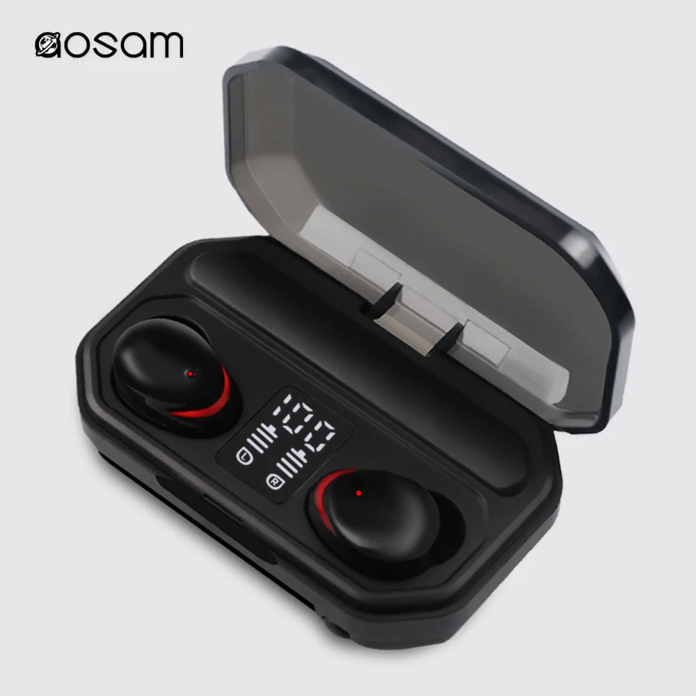 Спортивные водонепроницаемые наушники Bluetooth 5 0 беспроводные гарнитуры Hi-Fi