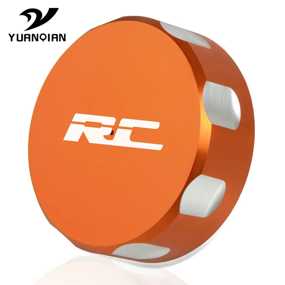 Аксессуары для мотоциклов Алюминиевая Задняя Крышка Резервуара жидкости RC 390 2014