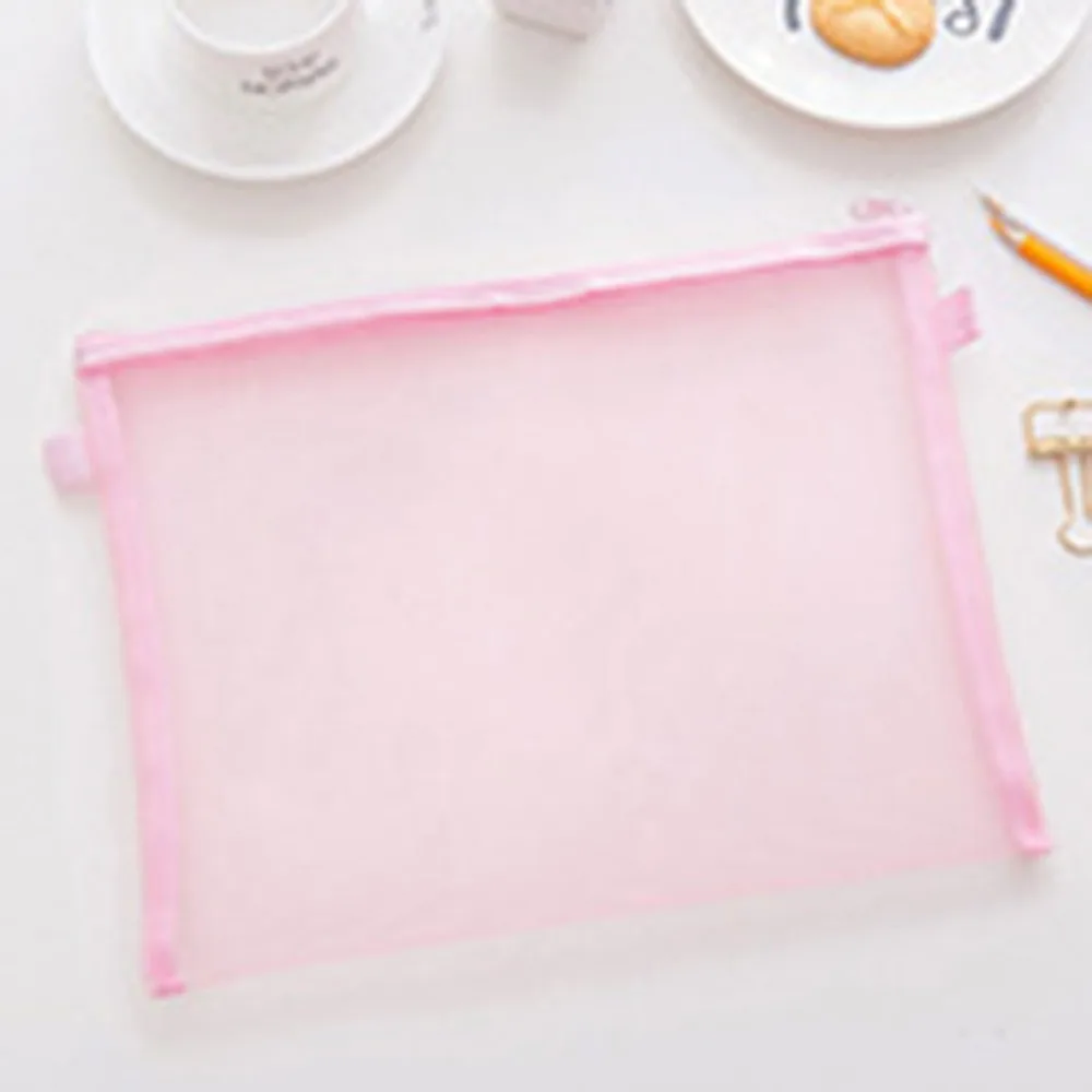 Однотонная Сумка для документов прочный легкий ПВХ портфель сумка бумажные