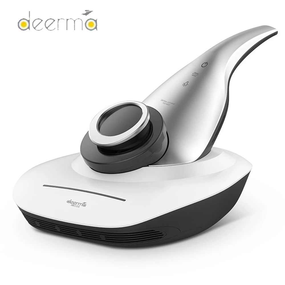 Новое поступление Deerma CM1500 УФ клещей пылесос ручной 12000Pa Сильный всасывания Анти