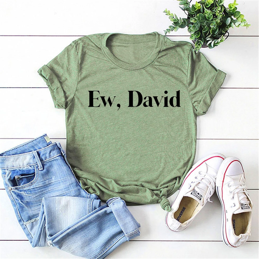 2020 Ew Футболка Дэвид забавные крик рубашка Alexis David розовое Мойра новинка футболка