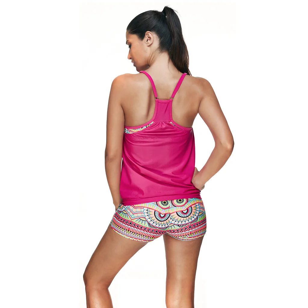 

Women Floral Printing Swimwear Surfing Suit Long Sleeve UV Sun Protection UPF 50+ Rash Guard Top 2 Piece Swimsuit Set