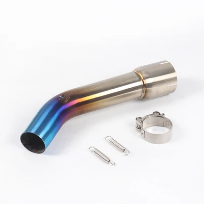 Motorcycle Exhaust Motorbike Muffler Escape Link Pipe Middle Fit for Fz1 Fz 1 FZ1N FZ1000 | & Systems(Motorcycle)