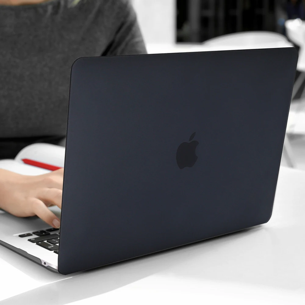 Прорезиненный чехол с клавиатурой для Apple MacBook air Pro retina Touch Bar & ID 11 13 15 16 дюймов A2159