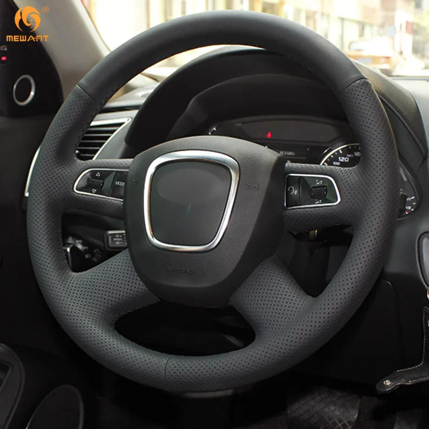MEWANT черная искусственная кожа фотосессия для Audi Old A4 B7 B8 A6 C6 2004 2011 Q5 2008 2012 Q7 2005