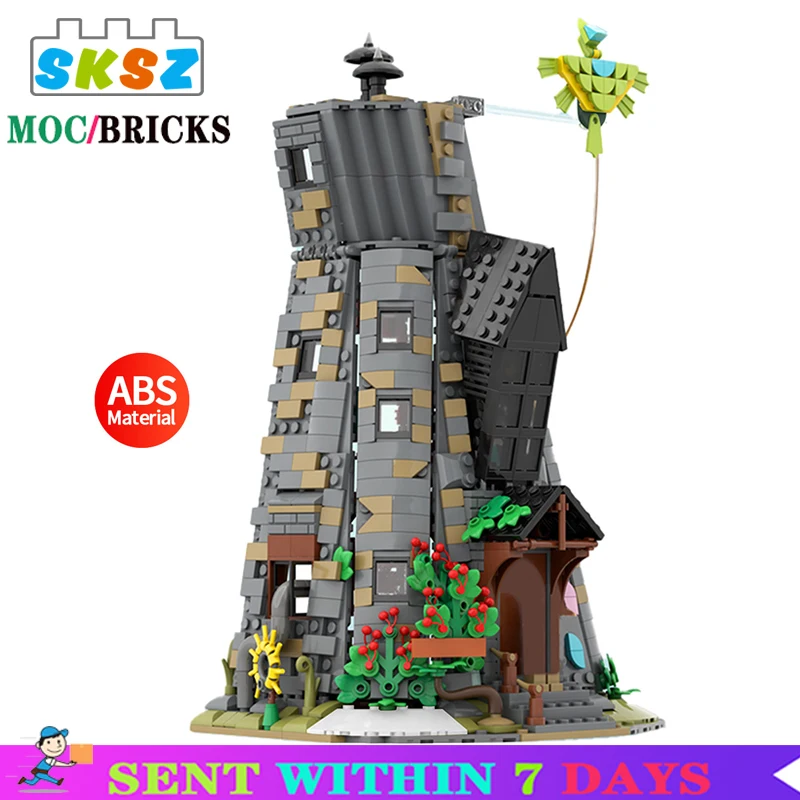 

Moc Movie Scenes Simulation House Building Block Creativity Architecture Children Education Assembly Diy Toys Kids Xmas Gift