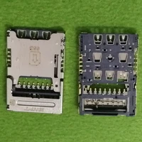 2 10pcs sim card reader slot tray module holder connector for lg v10 h961n h968 h962 v20 ls997 vs995 ms210 k8 2017 x240k k420n