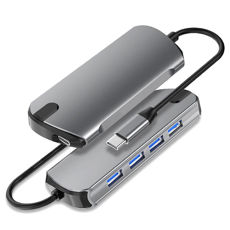 5-In-1 USB Hub to Type C Data With 5-Port 3.0 USB-C PD Charging 4K Display for s Notebooks Phone | Компьютеры и офис