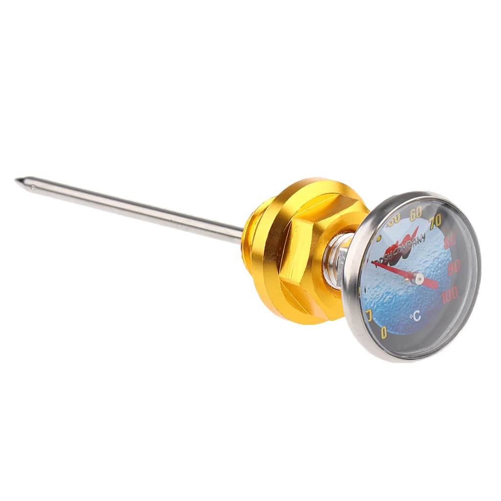 Универсальный Масляный бак мотоцикла ATV щуп и датчик температуры|Топливные баки|