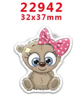 PR-22942 Наборы для творчества Герой мультфильма с плоской задней частью Плоские наклейки 30 штук. PR-22920-22950 - Цвет: PR-22942