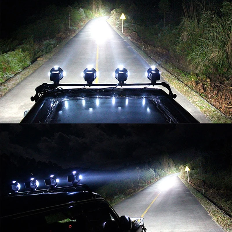 2x7 дюймов 100 Вт светодиодные фары HID Xenon пятна 4x4 рабочими электрическими схемами