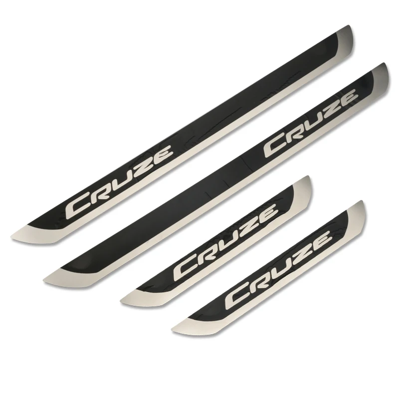 

Stainless Steel Door Sill Strip Welcome Pedal Trim fit for Chevrolet Cruze 2009-2015 Auto Car-Styling Stickers car accessories