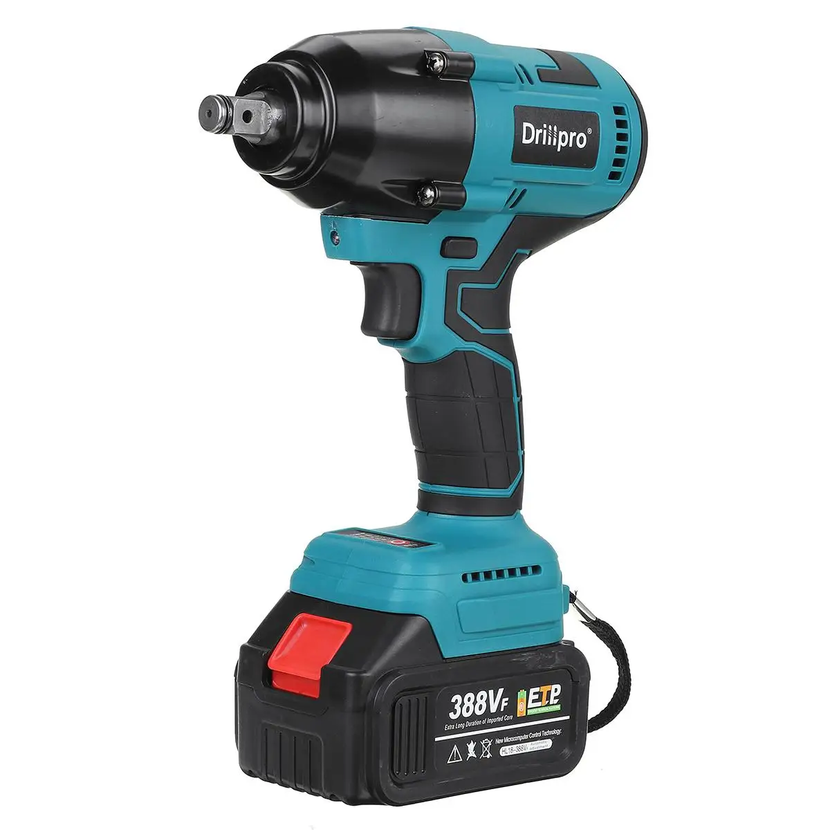 

Drillpro True 800N.M Brushless Cordless Electric Impact Wrench 1/2 inch Wrench Car Truck Repair Tool for Makita 18V Battery