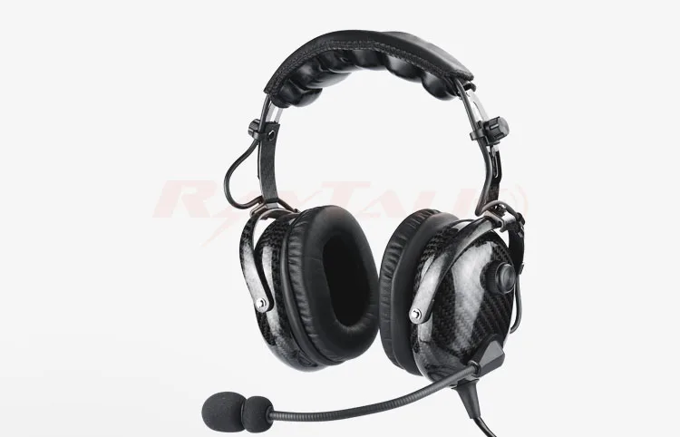 Bluetooth карбоновая авиационная гарнитура с электретным микрофоном, ультра легкий