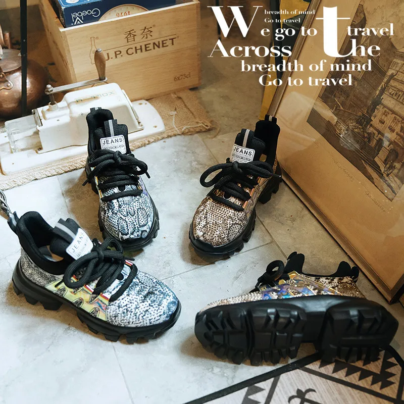 FEDONAS Brand Women Crystal Decoration Genuine Leather Sneakers Top Quality Flats Platform Casual Shoes Woman New Women Flats
