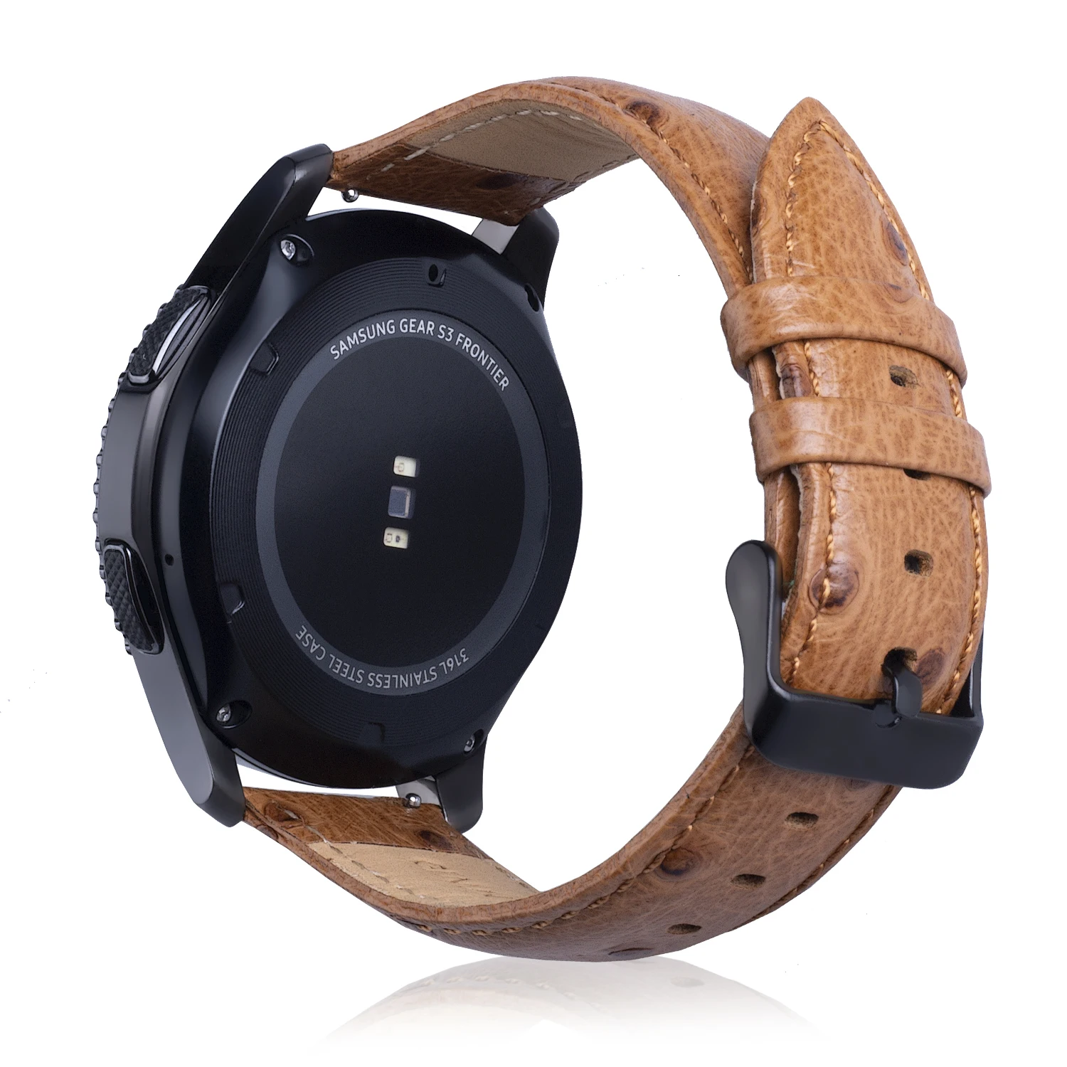 20 мм 22 мм ремешок для часов из натуральной кожи ремешок для samsung gear S3 Frontier классические умные часы сменные браслеты аксессуары