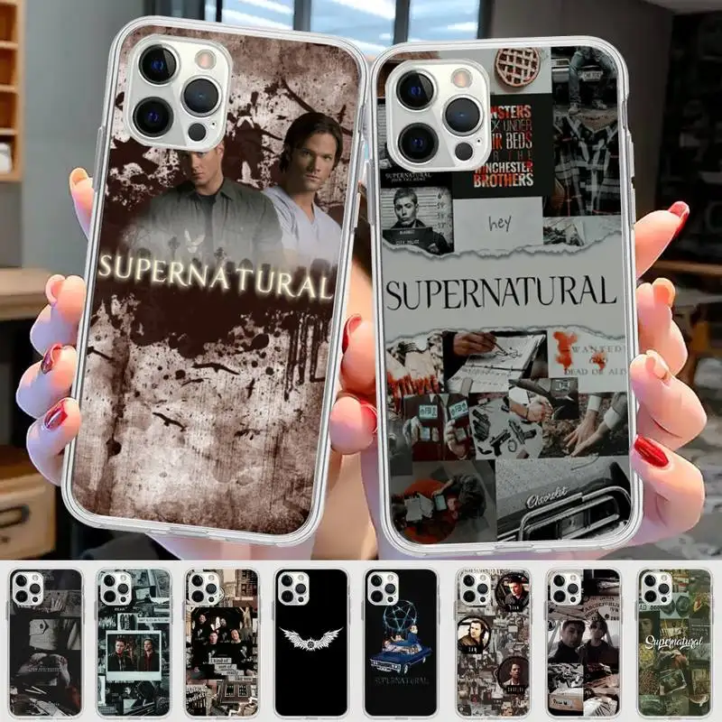 

Supernatural SPN Dean And Sam Phone Case for iPhone 11 12 13 mini pro XS MAX 8 7 6 6S Plus X 5S SE 2020 XR case