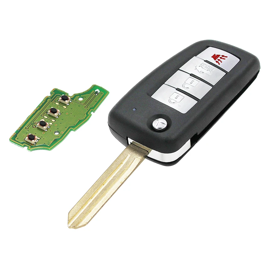 3 + 1 кнопки модифицированный складной 4 315 МГц Новый дизайн полный дистанционный