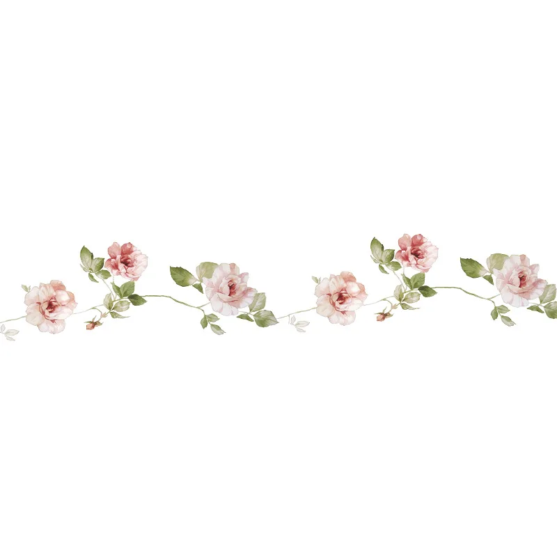

Flower Plant pattern Wall Sticker Vinyl Decal Art Mural Waterproof Practical Hot