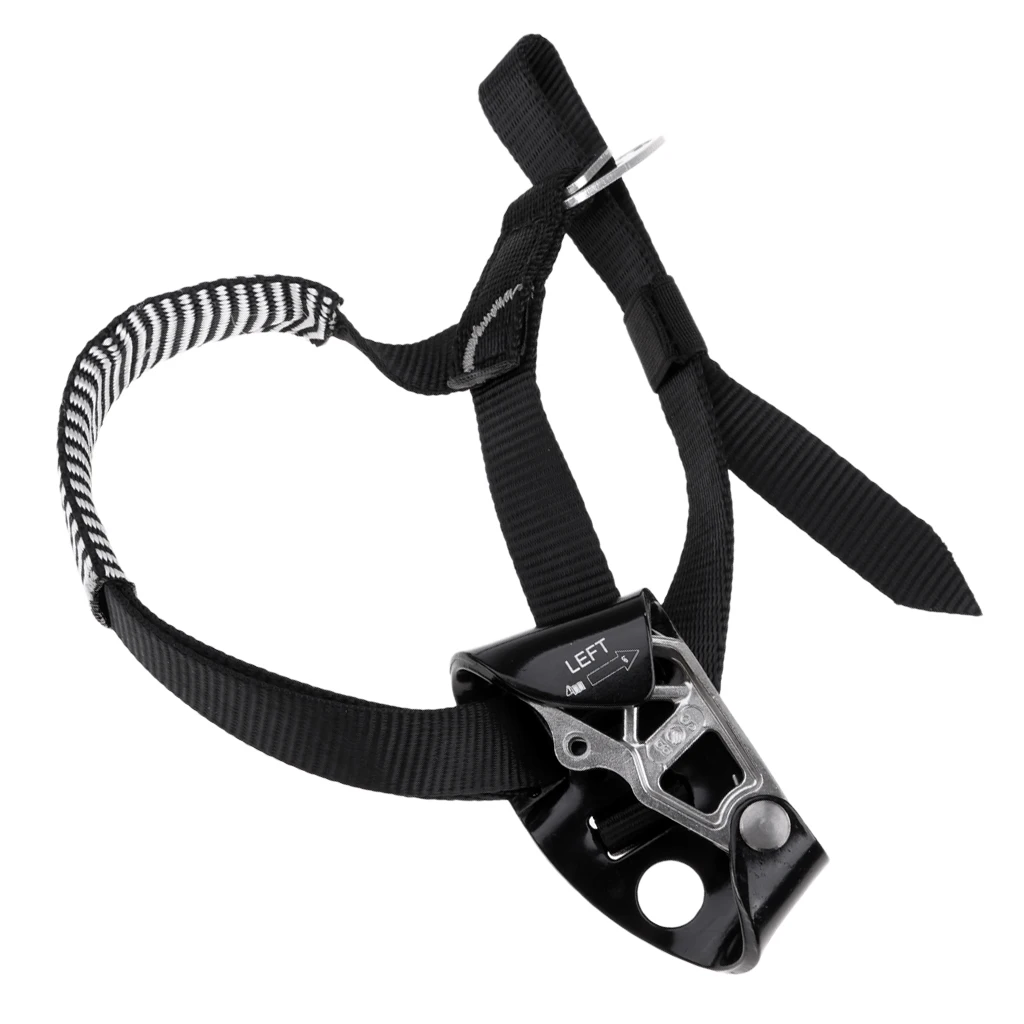 

Foot Ascender, Aluminium Alloy Left Foot Ascender Riser for Rock Climbing