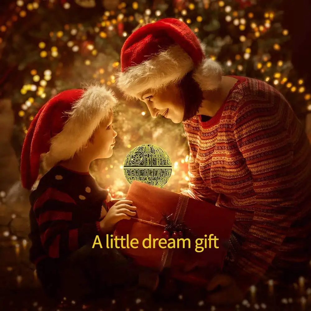 Звездные войны ночной Светильник 3D светильник Phantom настольная лампа детская