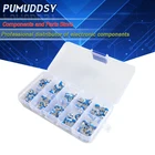 100 шт.лот 10 значений * 10 шт. RM065 набор вертикальных регулируемых резисторов в коробке 500 ohm-1M Ом набор многофункциональных триммеров с потенциометром