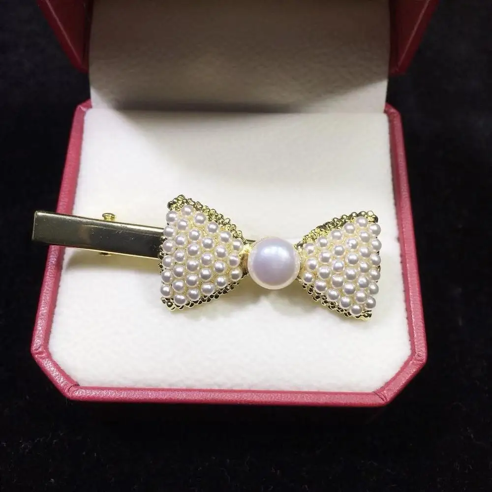 SHDIYAYUN 2020 новинка натуральный пресноводный жемчуг заколка для волос женщин и