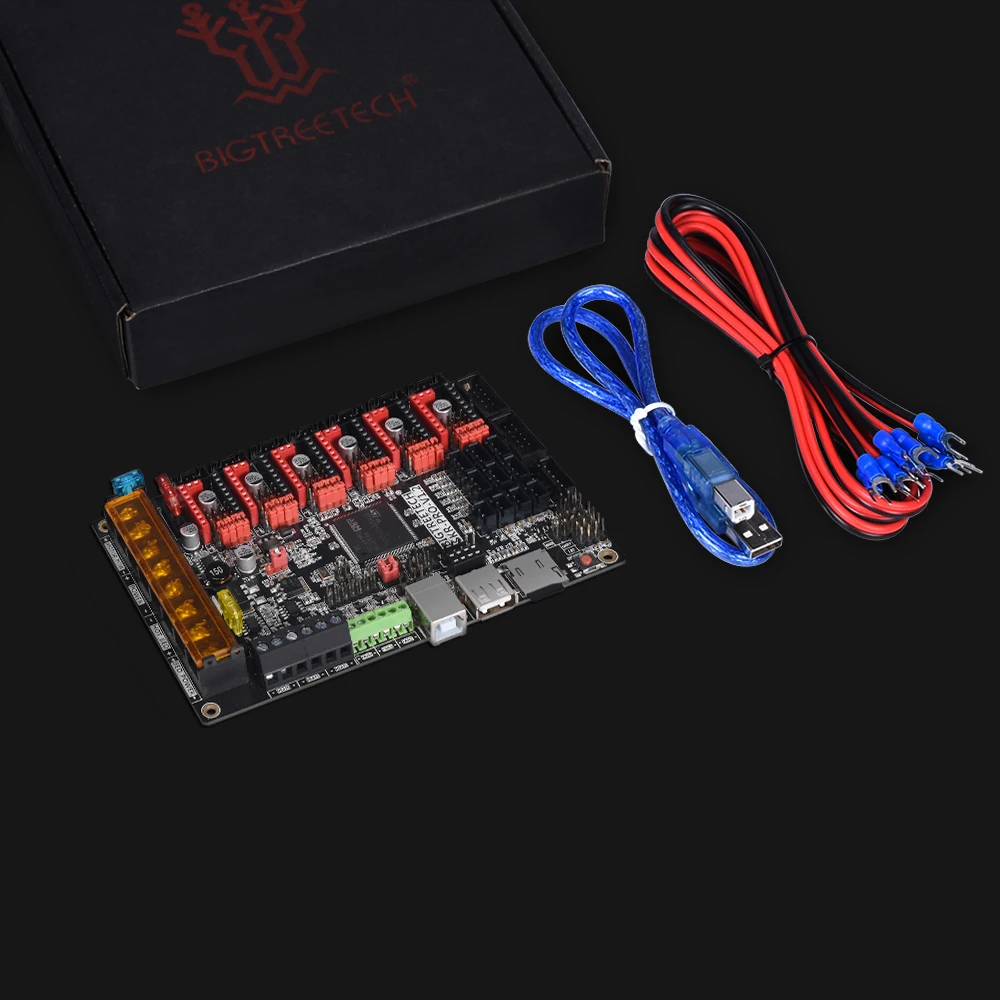 BIGTREETECH SKR PRO V1.1 32 бит wifi плата управления 3d принтер части Vs Ramps MKS Gen V1.4 с TMC2208 A4988 TMC2130