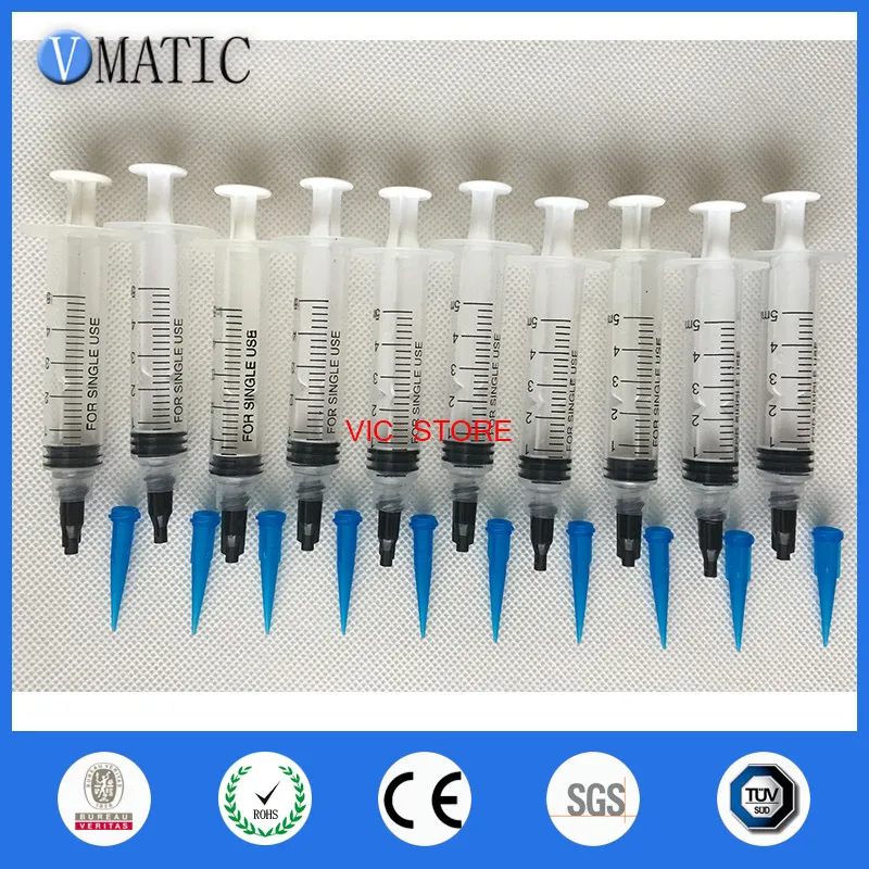 Бесплатная доставка не стерилизованные торговые гарантии 10 шт шприцы 5 мл/СС с