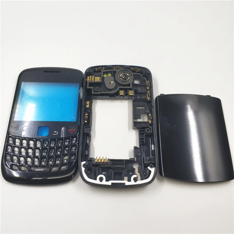 

Высокое качество оригинальный Full Корпус для Blackberry Curve 8520 полное покрытие чехол Замена + логотип