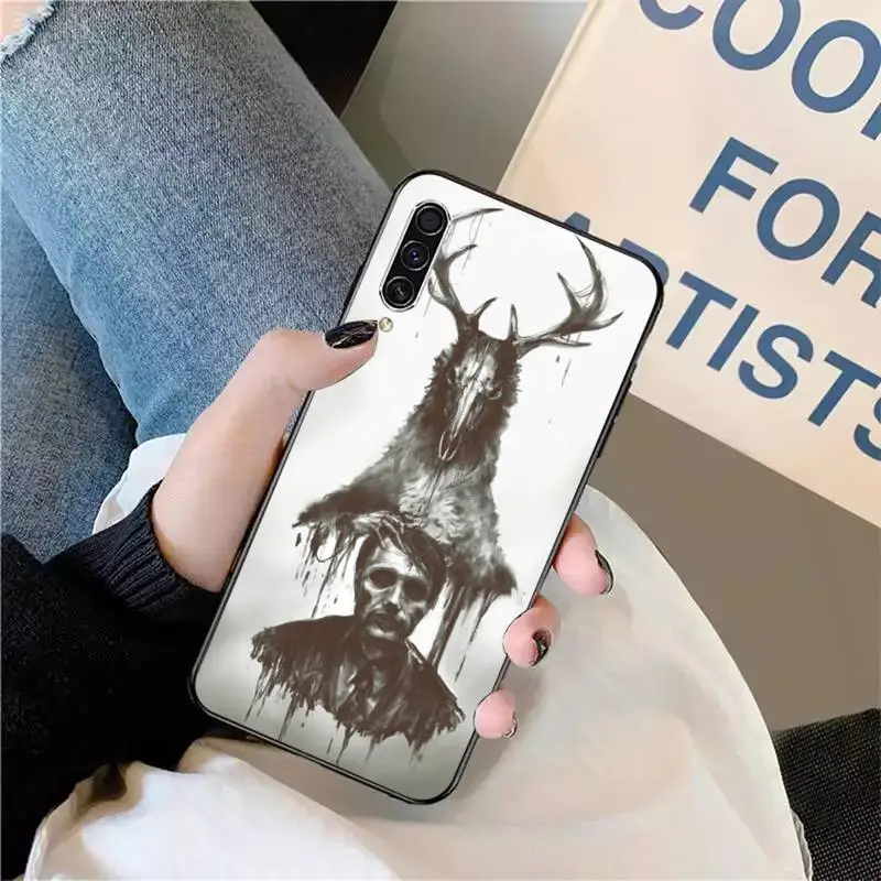 

Hannibal eat the rude TV series Phone Case For Samsung galaxy S 9 10 20 A 10 21 30 31 40 50 51 71 s note 20 j 4 2018 plus