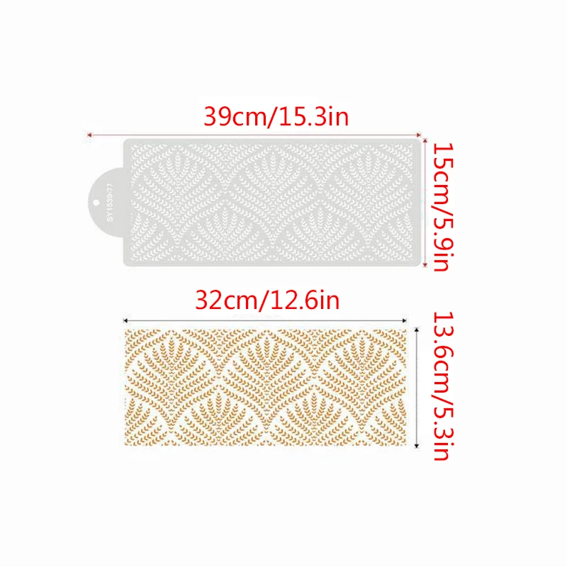 Новый домашний простой пшеничный ушной пирог Круглый спрей L микро V печать форма