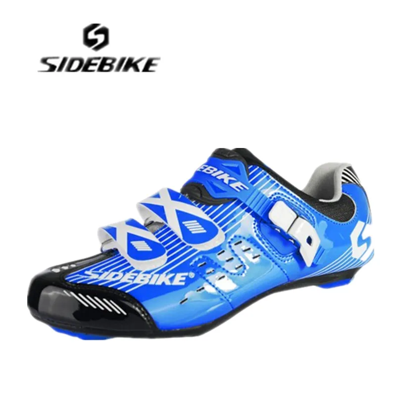 SIDEBIKE/Мужская обувь для велоспорта; комплект с педалью; sapatilha ciclismo; обувь для гоночного велосипеда; самоблокирующиеся велосипедные кроссовки; спортивная профессиональная обувь
