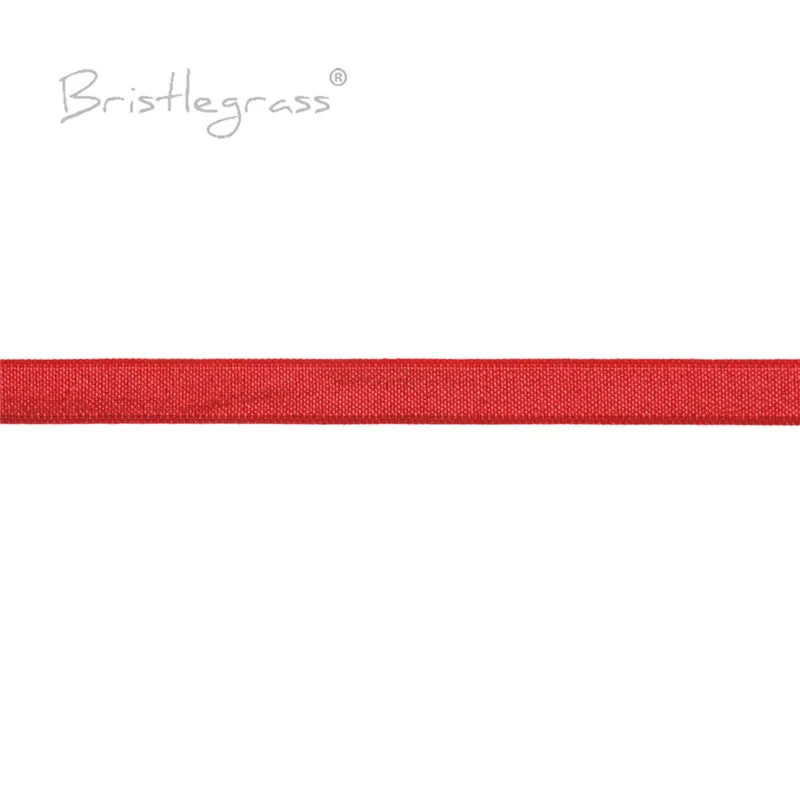 BRISTLEGRASS Комбо 10 ярдов 3/8 &quot10 мм однотонные блестящие Non откидной из эластичного