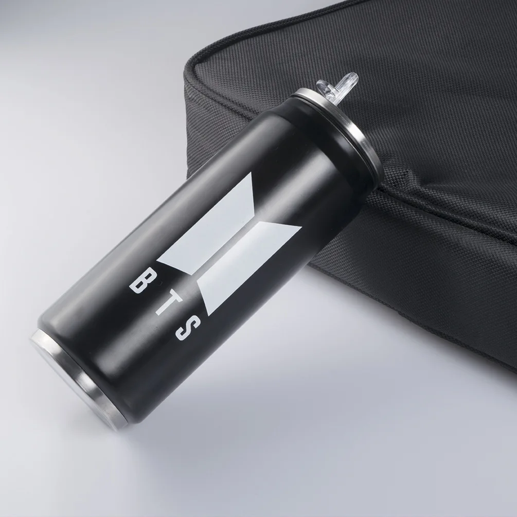 Соломинка для напитков банка воды чашка девочек и мальчиков с логотипом Bangtan