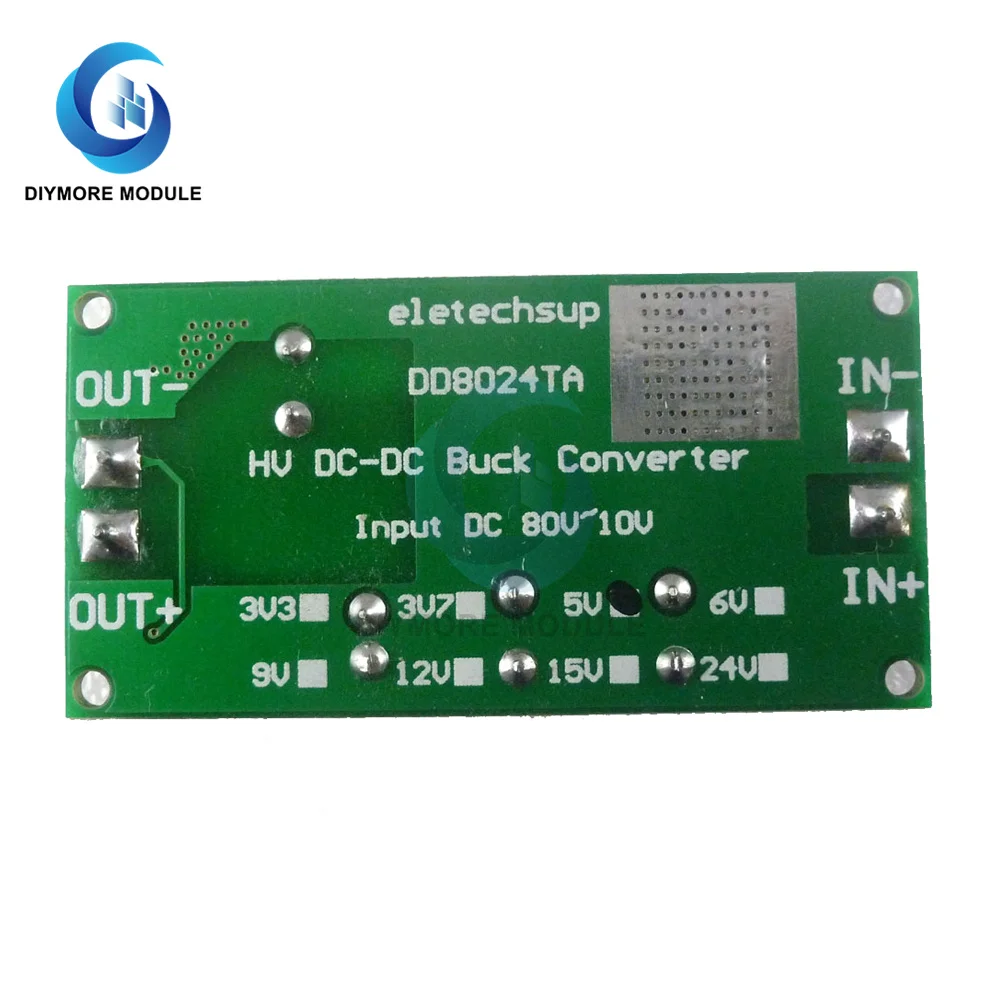 Высоковольтный Регулируемый преобразователь для электровелосипеда понижающий