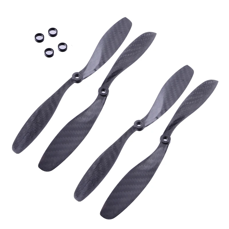 2 пары 8045 8*4 5 карбоновый Пропеллер CW/CCW реквизит для RC QuadCoptor|Детали и аксессуары| |