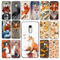 maiyaca fox anima phone case for redmi 5 6 7 8 9 a 5plus k20 4x 6 cover