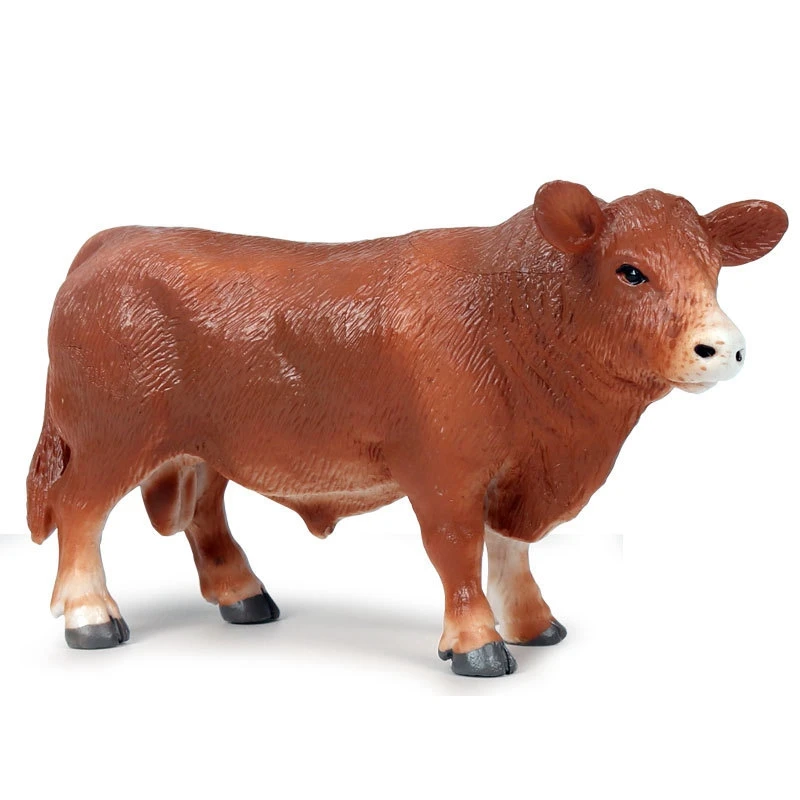 

Plastic Simulation Cattle Animals Action Figures Static Cute Model Collection Toys for Kids